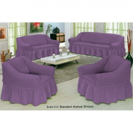 Bürümcük Housse de chaise standard - 06 Lilac