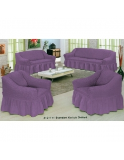 Bürümcük Standard Chair Cover - 06 Lilac