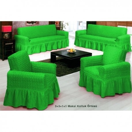 Bürümcük Maxi Chair Cover - 08 Green